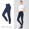 Breeches équestres masculines avec des boucles de ceinture